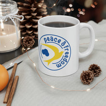 画像をギャラリービューアに読み込む, Peace & Freedom White Mug 11oz