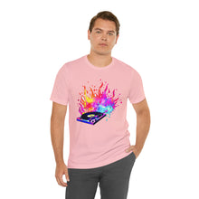 Charger l'image dans la galerie, Turntable on Fire Unisex Jersey Short Sleeve Tee
