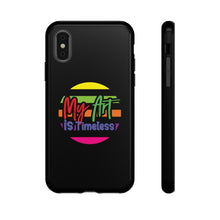 Charger l'image dans la galerie, Tough Cases - My Art is Timeless - Black - iPhone / Pixel / Galaxy
