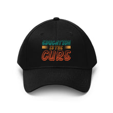 Lade das Bild in den Galerie-Viewer, Education is the Cure (version 2) Twill Hat