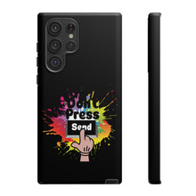 Charger l'image dans la galerie, Tough Cases - Don't Press Send version 1 - Black - iPhone / Pixel / Galaxy