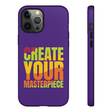 Charger l'image dans la galerie, Tough Cases - Create Your Masterpiece - Purple - iPhone / Pixel / Galaxy