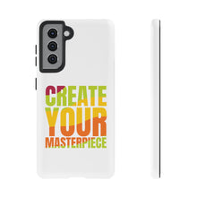 Charger l'image dans la galerie, Tough Cases - Create Your Masterpiece - White - iPhone / Pixel / Galaxy