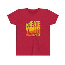 将图片加载到图库查看器,Create Your Masterpiece Youth Short Sleeve Tee