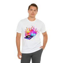 Charger l'image dans la galerie, Turntable on Fire Unisex Jersey Short Sleeve Tee