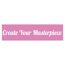 Charger l'image dans la galerie, Create Your Masterpiece Purple Bumper Sticker