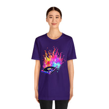 Charger l'image dans la galerie, Turntable on Fire Unisex Jersey Short Sleeve Tee