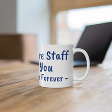 Charger l'image dans la galerie, Patient Care Staff Thank You Ceramic White Mug 11oz