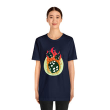 Charger l'image dans la galerie, Flaming Dice Unisex Jersey Short Sleeve Tee