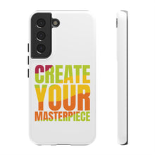 Charger l'image dans la galerie, Tough Cases - Create Your Masterpiece - White - iPhone / Pixel / Galaxy