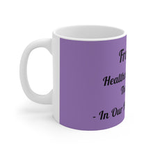 Charger l'image dans la galerie, Frontline Healthcare Workers Purple Ceramic Mug 11oz