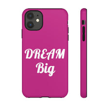 Load image into Gallery viewer, Tough Cases - Dream Big - Berry - iPhone / Pixel / Galaxy