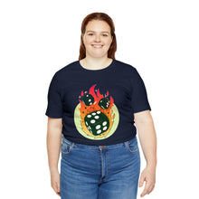 Charger l'image dans la galerie, Flaming Dice Unisex Jersey Short Sleeve Tee