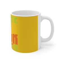Charger l'image dans la galerie, Create Your Masterpiece Ceramic Yellow Mug 11oz