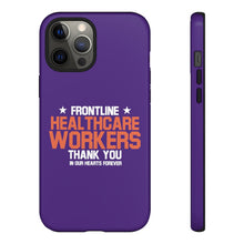 Charger l'image dans la galerie, Tough Cases - Thank You Frontline Healthcare Workers - Purple - iPhone / Pixel / Galaxy