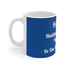 Charger l'image dans la galerie, Frontline Healthcare Workers Blue Ceramic Mug 11oz