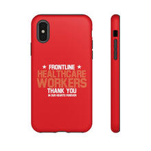 Charger l'image dans la galerie, Tough Cases - Thank You Frontline Healthcare Workers - Red - iPhone / Pixel / Galaxy