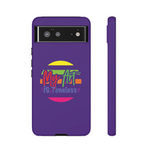 Charger l'image dans la galerie, Tough Cases - My Art is Timeless - Purple - iPhone / Pixel / Galaxy