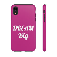 Load image into Gallery viewer, Tough Cases - Dream Big - Berry - iPhone / Pixel / Galaxy