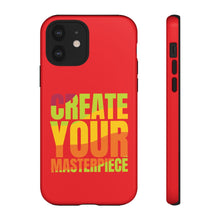 Charger l'image dans la galerie, Tough Cases - Create Your Masterpiece - Red - iPhone / Pixel / Galaxy
