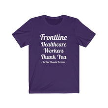 Charger l'image dans la galerie, Frontline Healthcare Workers Thank You Unisex Jersey Short Sleeve Tee