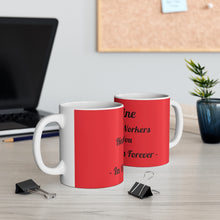 Charger l'image dans la galerie, Frontline Healthcare Workers Red Ceramic Mug 11oz