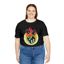 Charger l'image dans la galerie, Flaming Dice Unisex Jersey Short Sleeve Tee