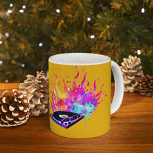 Charger l'image dans la galerie, Turntable Yellow Mug 11oz