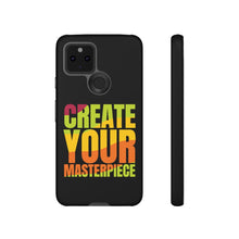 Charger l'image dans la galerie, Tough Cases - Create Your Masterpiece - Black - iPhone / Pixel / Galaxy