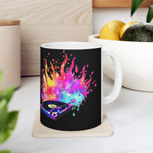 Charger l'image dans la galerie, Turntable Black Mug 11oz