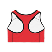 Charger l'image dans la galerie, Know Your Worth Sports Bra - Red