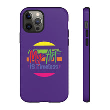 Charger l'image dans la galerie, Tough Cases - My Art is Timeless - Purple - iPhone / Pixel / Galaxy