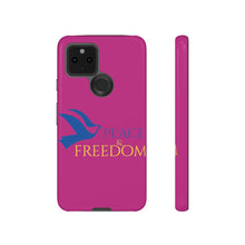 Load image into Gallery viewer, Ukraine Peace & Freedom - Berry - iPhone / Pixel / Galaxy