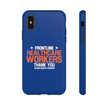 Charger l'image dans la galerie, Tough Cases - Thank You Frontline Healthcare Workers - Blue - iPhone / Pixel / Galaxy