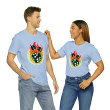 Charger l'image dans la galerie, Flaming Dice Unisex Jersey Short Sleeve Tee
