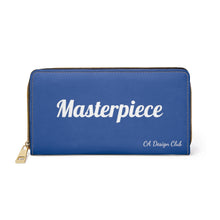 Charger l'image dans la galerie, Zipper Wallet - Create Your Masterpiece - Blue (Please allow 2 weeks for Shipping)