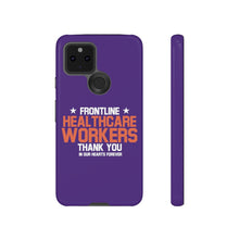 Charger l'image dans la galerie, Tough Cases - Thank You Frontline Healthcare Workers - Purple - iPhone / Pixel / Galaxy