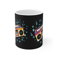 Charger l'image dans la galerie, Boom Box Black Mug 11oz