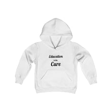 Charger l'image dans la galerie, Education is the Cure Youth Heavy Blend Hooded Sweatshirt