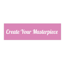 Charger l'image dans la galerie, Create Your Masterpiece Purple Bumper Sticker