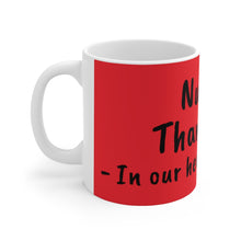 Charger l'image dans la galerie, Nurses Thank You Red Ceramic Mug 11oz
