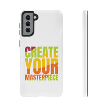 Charger l'image dans la galerie, Tough Cases - Create Your Masterpiece - White - iPhone / Pixel / Galaxy
