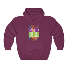 Charger l'image dans la galerie, Education is the Cure (version 3) Unisex Heavy Blend™ Hooded Sweatshirt