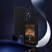 Charger l'image dans la galerie, Tough Cases - Quiet Storm of Success - Black - iPhone / Pixel / Galaxy