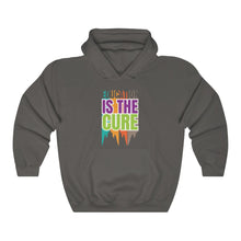 Charger l'image dans la galerie, Education is the Cure (version 3) Unisex Heavy Blend™ Hooded Sweatshirt