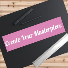 Charger l'image dans la galerie, Create Your Masterpiece Purple Bumper Sticker