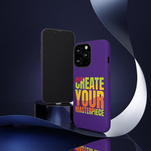 Charger l'image dans la galerie, Tough Cases - Create Your Masterpiece - Purple - iPhone / Pixel / Galaxy