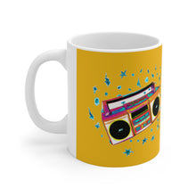 画像をギャラリービューアに読み込む, Boom Box Yellow Mug 11oz