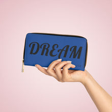 Charger l'image dans la galerie, Zipper Wallet - Dream Big - Blue (Please allow 2 weeks for Shipping)