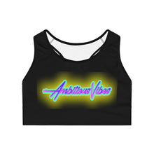 Charger l'image dans la galerie, Ambitious Vibes version 2 Sports Bra - Black